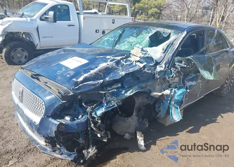 2017 Lincoln Continental Black Label z USA, uszkodzony, nr VIN 1LN6L9BC9H5624659